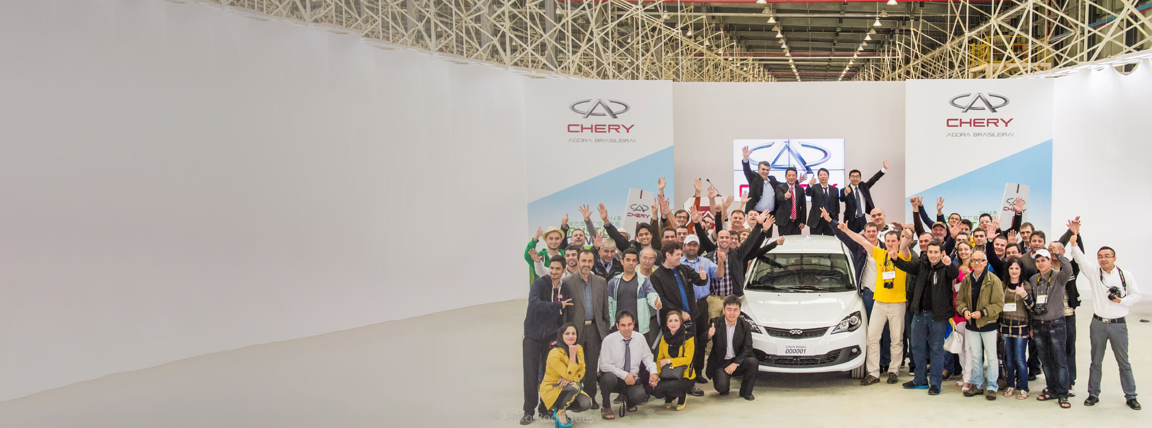 Inauguration de l’usine Chery à Jacareí, Brésil